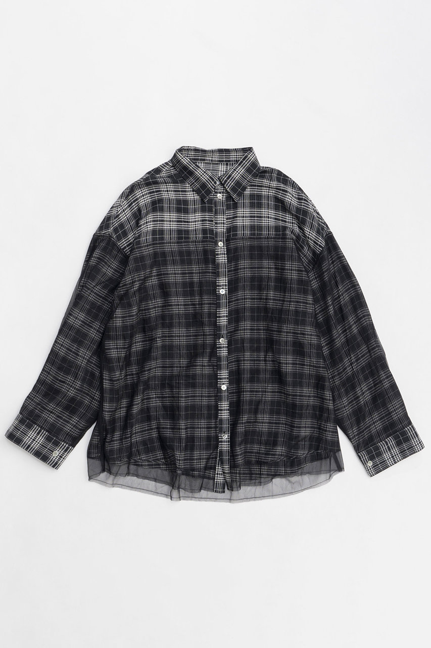 MAISON SPECIAL(メゾンスペシャル)｜Reversible Voile Shirt