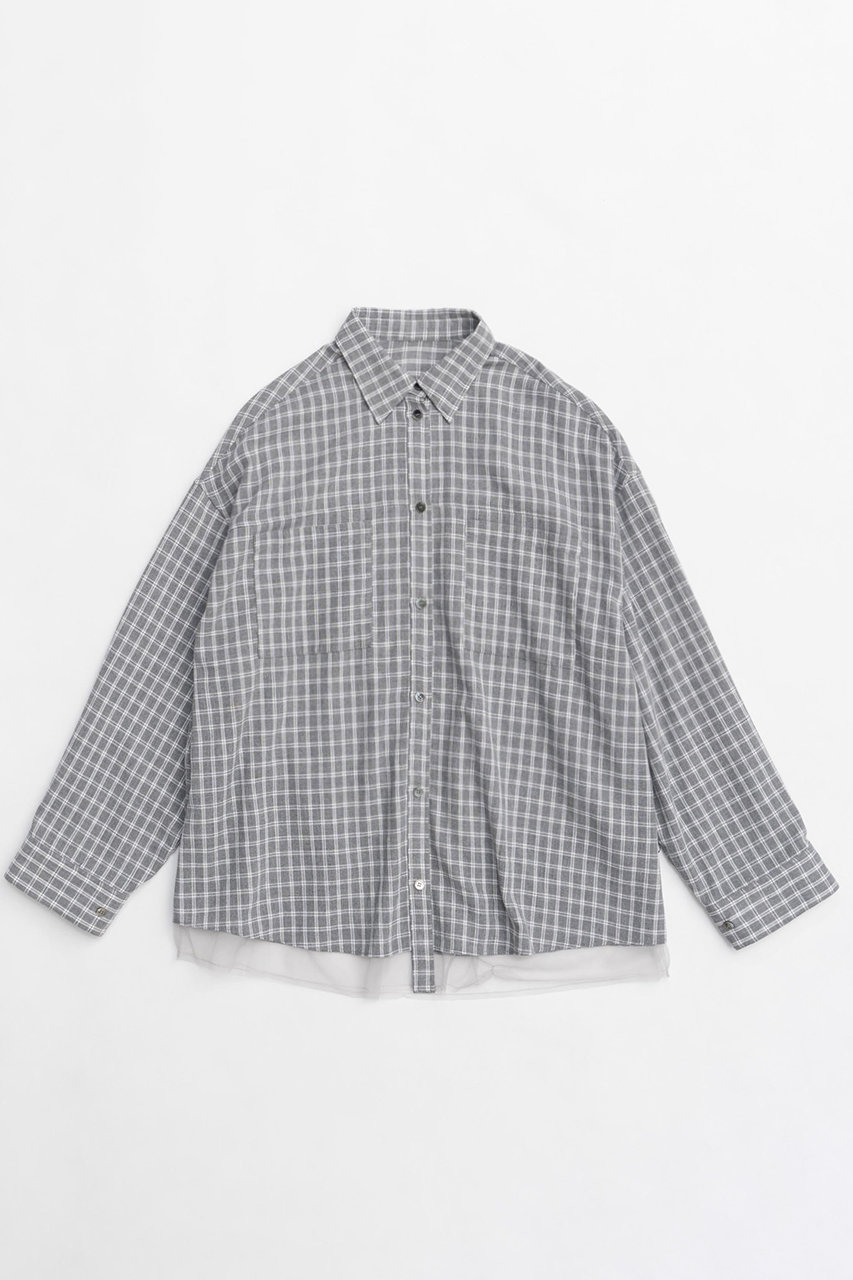 Reversible Voile Shirt/リバーシブルボイルシャツ