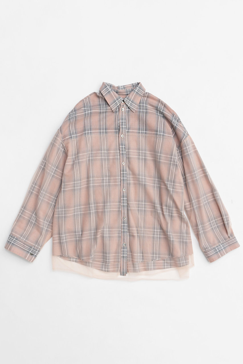 Reversible Voile Shirt/リバーシブルボイルシャツ