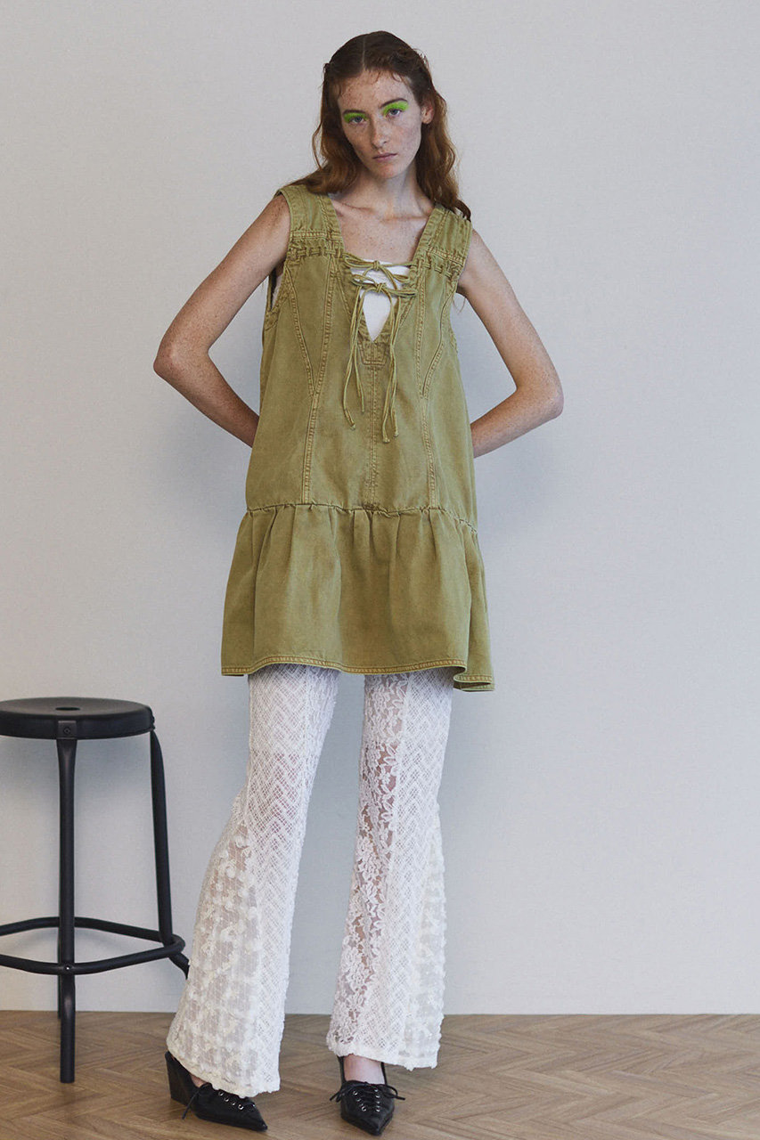 ファッションなデザイン MAISON SPECIAL(メゾンスペシャル)｜Denim Mini Dress One Piece