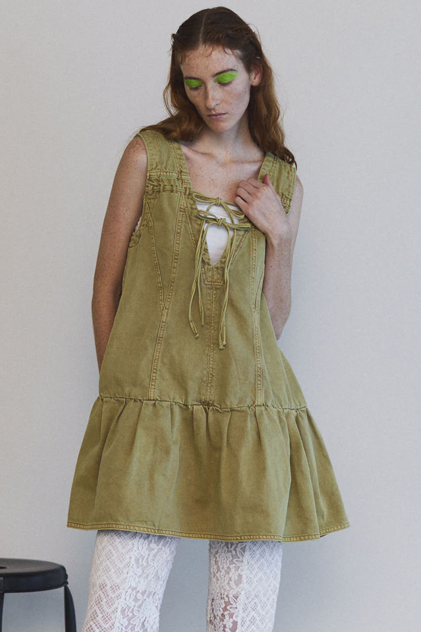 MAISON SPECIAL(メゾンスペシャル)|Denim Mini Dress MAISON SPECIAL(メゾンスペシャル)|Denim Mini Dress