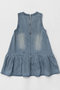 【予約販売】Denim Mini Dress/デニムミニワンピース メゾンスペシャル/MAISON SPECIAL