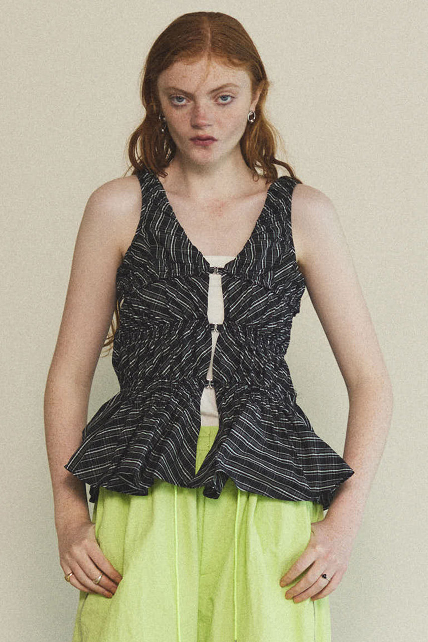 MAISON SPECIAL(メゾンスペシャル)｜2way Shirring Taffeta
