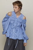 MAISON SPECIAL(メゾンスペシャル)｜Multiway Taffeta Blouse/マルチ