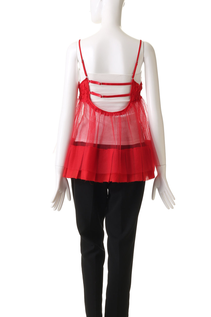 MAISON SPECIAL(メゾンスペシャル)｜See-through Tulle Tunic