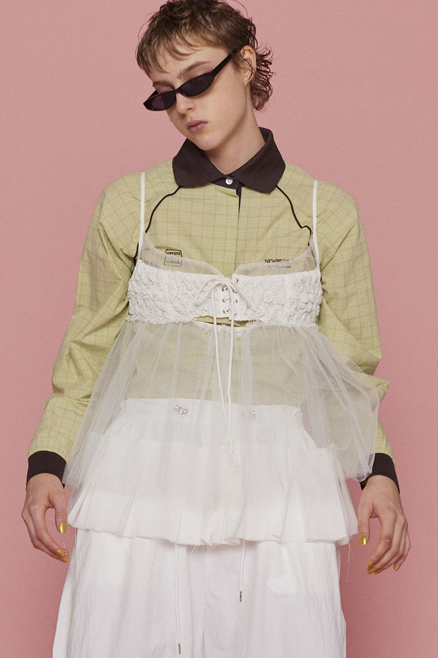 See-through Tulle Tunic/シースルーチュールチュニック