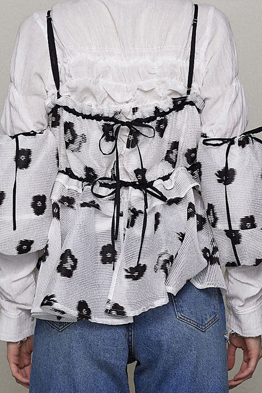 MAISON SPECIAL(メゾンスペシャル)｜Sheer Fabric Floral
