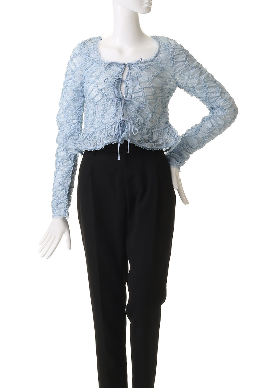 MAISON SPECIAL(メゾンスペシャル)｜Flower Shirring Tops