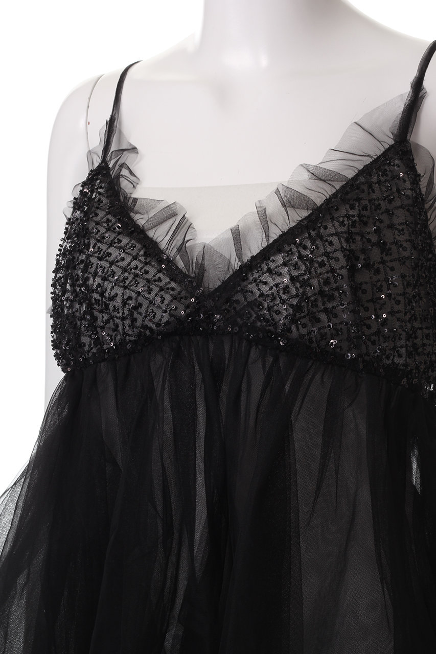MAISON SPECIAL(メゾンスペシャル)|Shining Tiered Camisole MAISON SPECIAL(メゾンスペシャル)|Shining Tiered Camisole