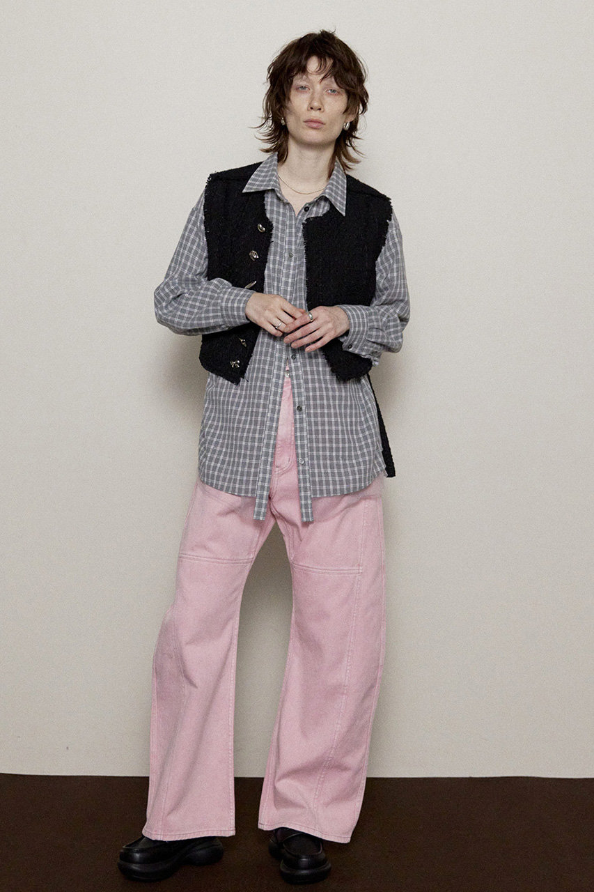 MAISON SPECIAL(メゾンスペシャル)｜Tweed Fringe Vest/ツイード