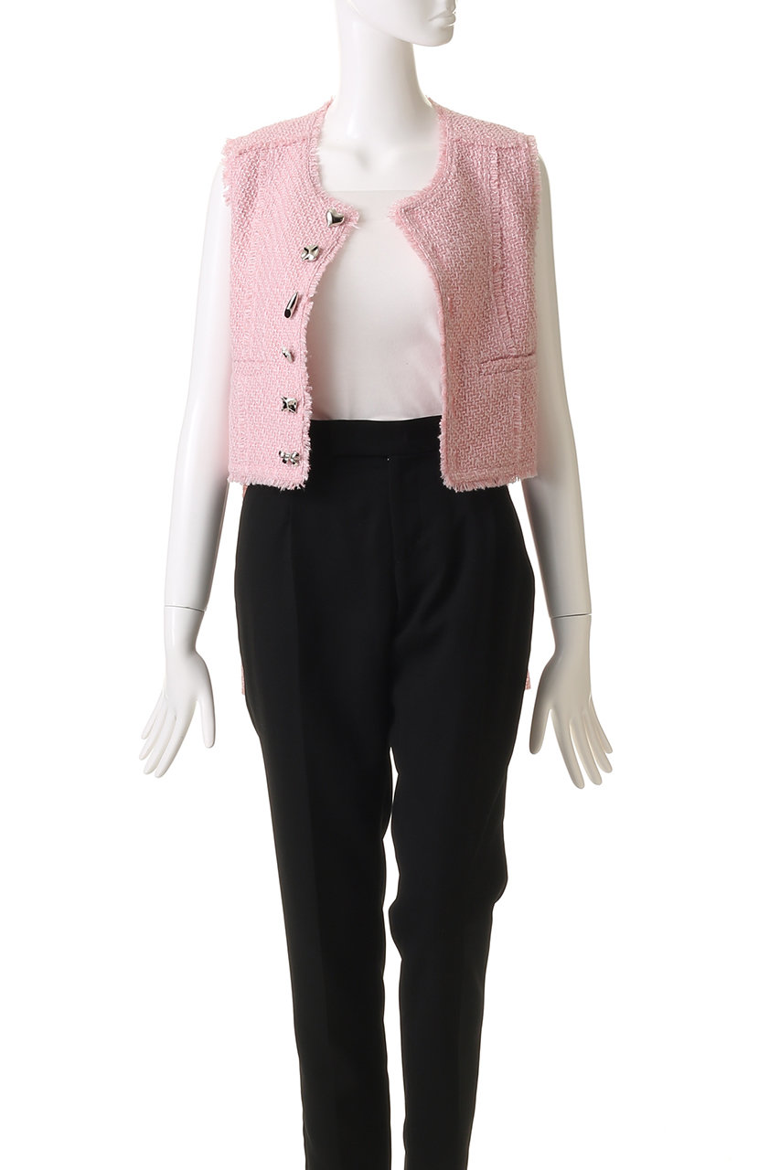 Tweed Fringe Vest【メゾンスペシャル】 MAISON SPECIAL｜Tweed Fringe Vest | Rakuten Fashion(楽天
