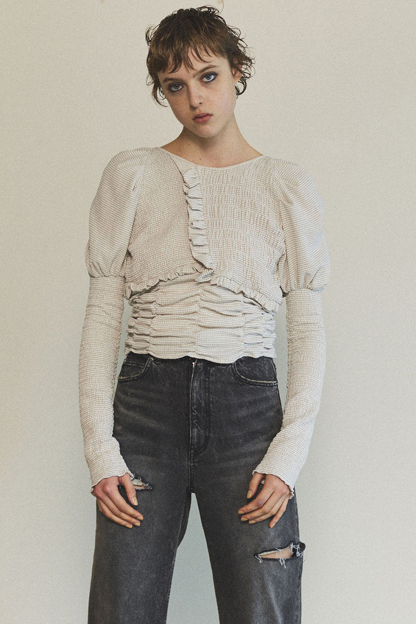 MAISON SPECIAL(メゾンスペシャル)｜2way Puff Sleeves Gathered