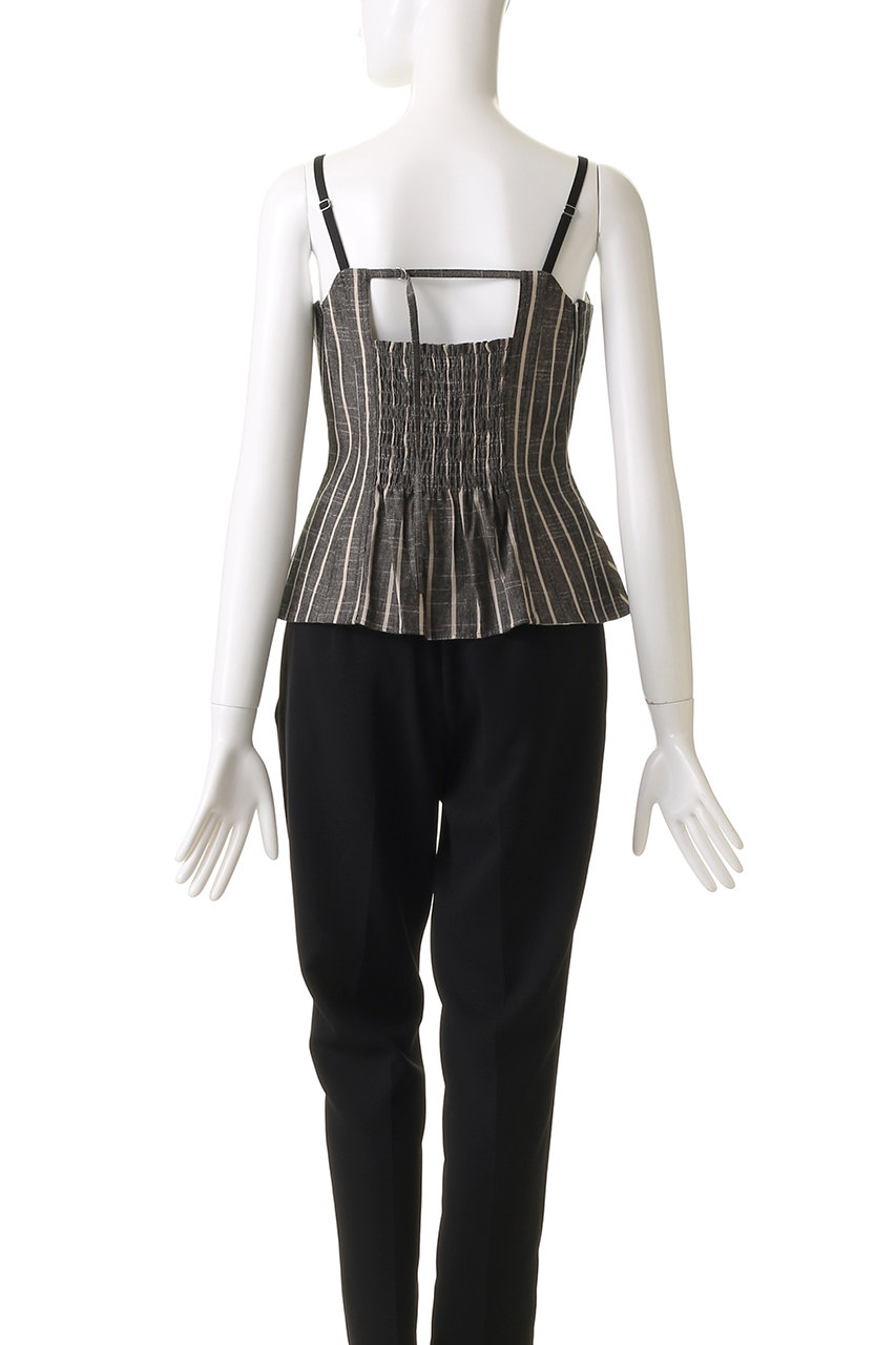 MAISON SPECIAL(メゾンスペシャル)｜Stripe Lace Up Bustier