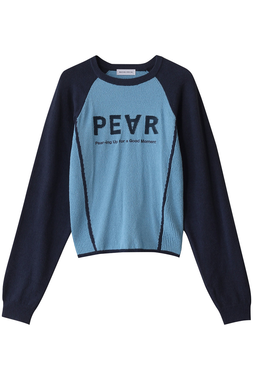 PEAR Logo Knit Tops/PEARロゴニットトップス