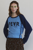 PEAR Logo Knit Tops/PEARロゴニットトップス