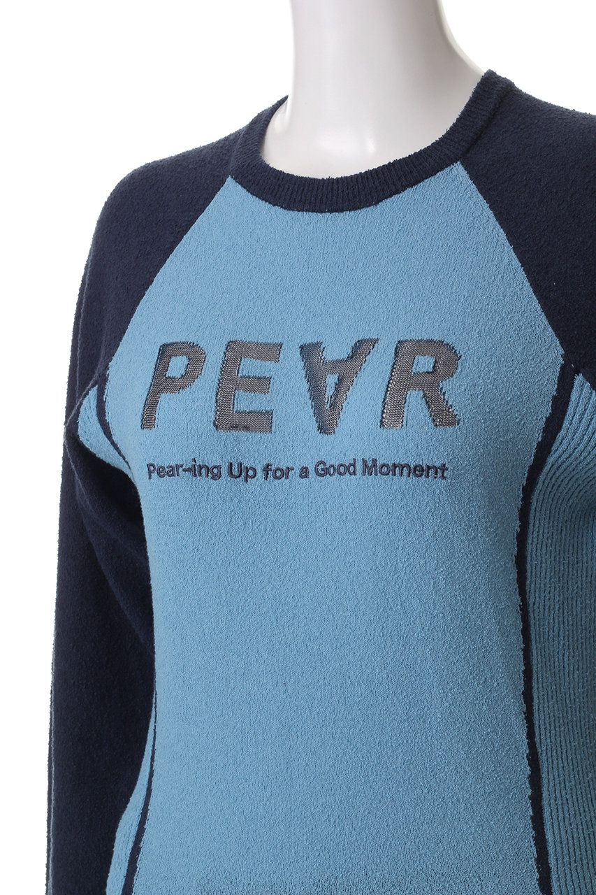 MAISON SPECIAL(メゾンスペシャル)｜PEAR Logo Knit Tops/PEAR