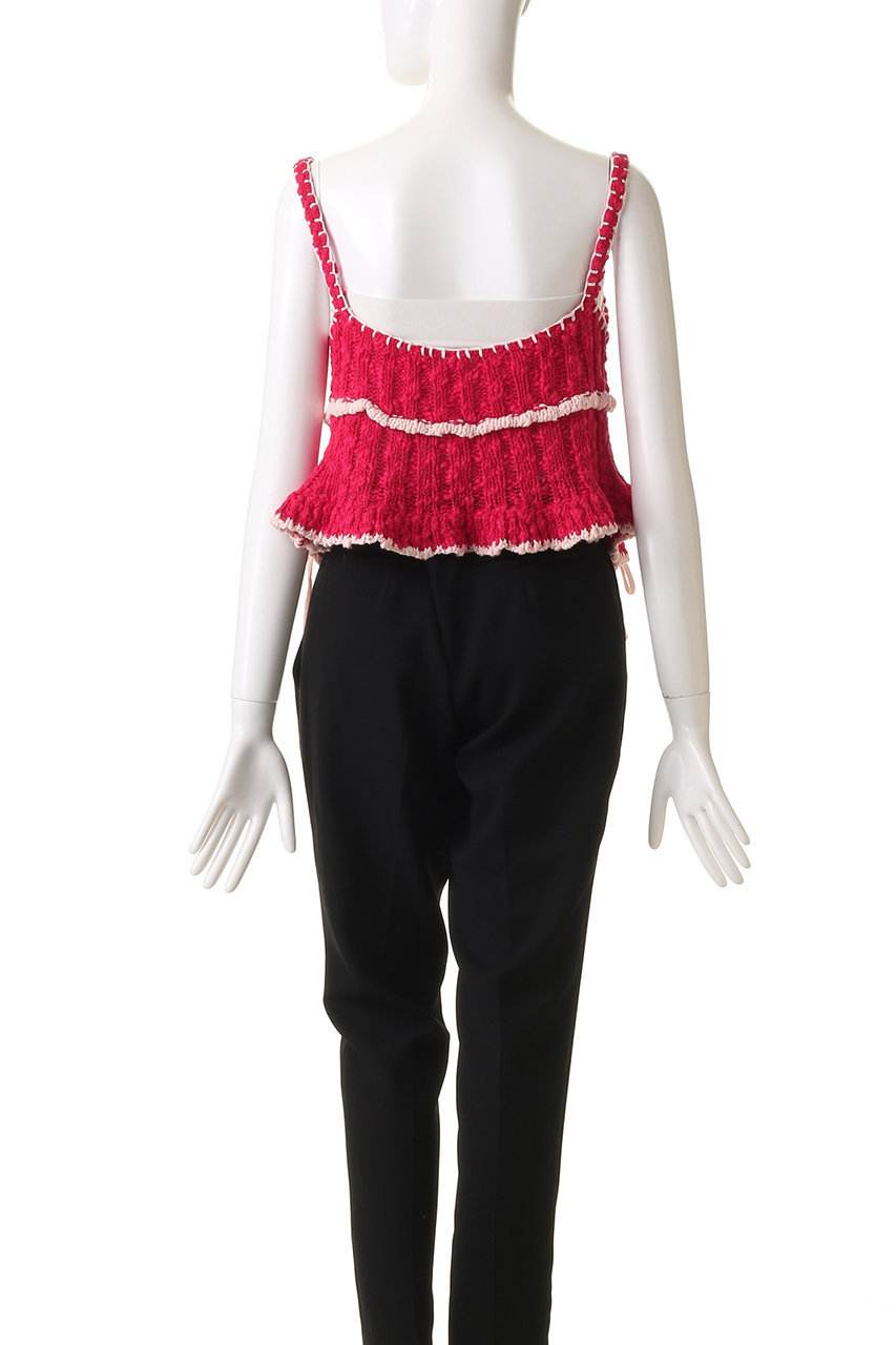 MAISON SPECIAL(メゾンスペシャル)｜Wide Rib Lace Up Bustier