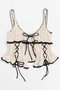 【予約販売】Wide Rib Lace Up Bustier/ワイドリブレースアップビスチェ メゾンスペシャル/MAISON SPECIAL O.WHT(オフホワイト)