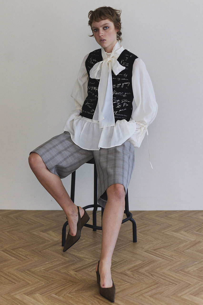 MAISON SPECIAL(メゾンスペシャル)｜Embroidery Vest/エンブロイ