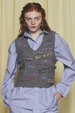 Embroidery Vest/エンブロイダリーベスト