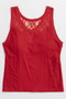 【予約販売】2way See-through Combination Tank Top/2WAYシースルーコンビタンクトップ メゾンスペシャル/MAISON SPECIAL RED(レッド)