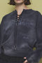 DRESSAGE Lace Up Vintage Sweatshirt/DRESSAGEレースアップヴィンテージスウェット メゾンスペシャル/MAISON SPECIAL