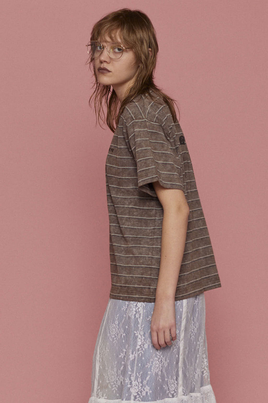 MAISON SPECIAL(メゾンスペシャル)｜Back Numbering Border T-shirt
