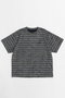 【予約販売】Back Numbering Border T-shirt/バックナンバリングボーダーTシャツ メゾンスペシャル/MAISON SPECIAL C.GRY(チャコールグレー)