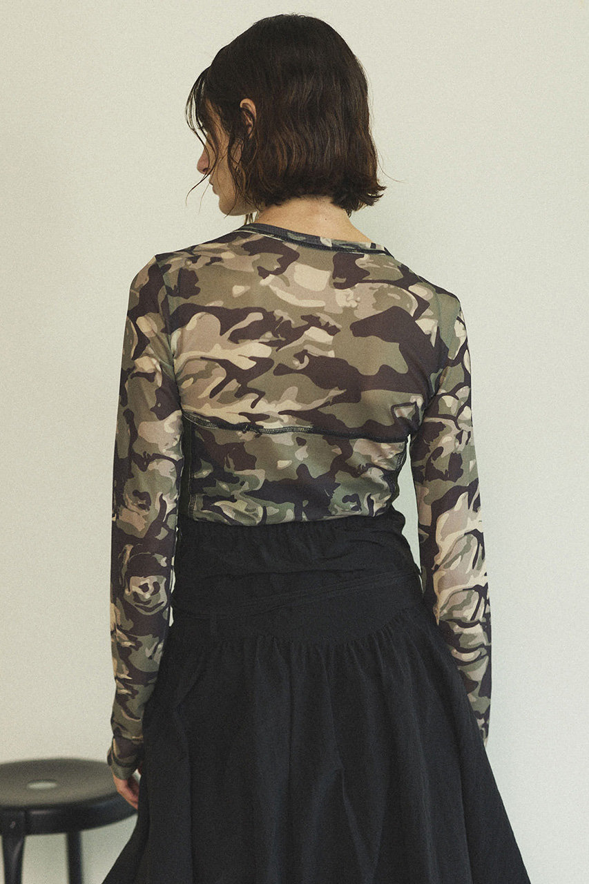 MAISON SPECIAL(メゾンスペシャル)｜Camouflage Mesh Fabric