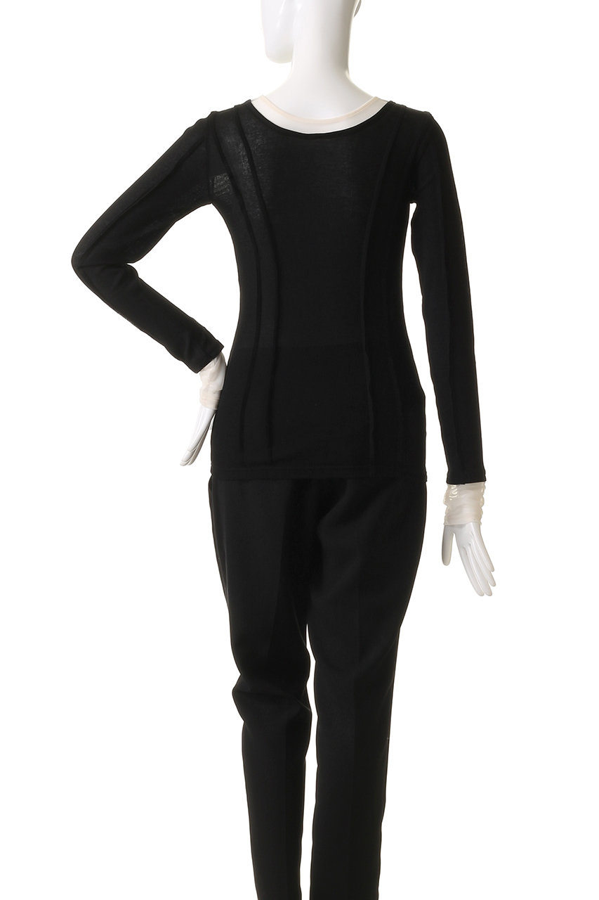 MAISON SPECIAL(メゾンスペシャル)｜2way Neck Sheer Docking Tops