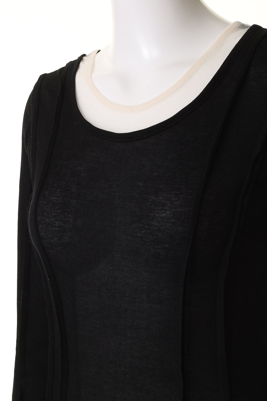 MAISON SPECIAL(メゾンスペシャル)｜2way Neck Sheer Docking