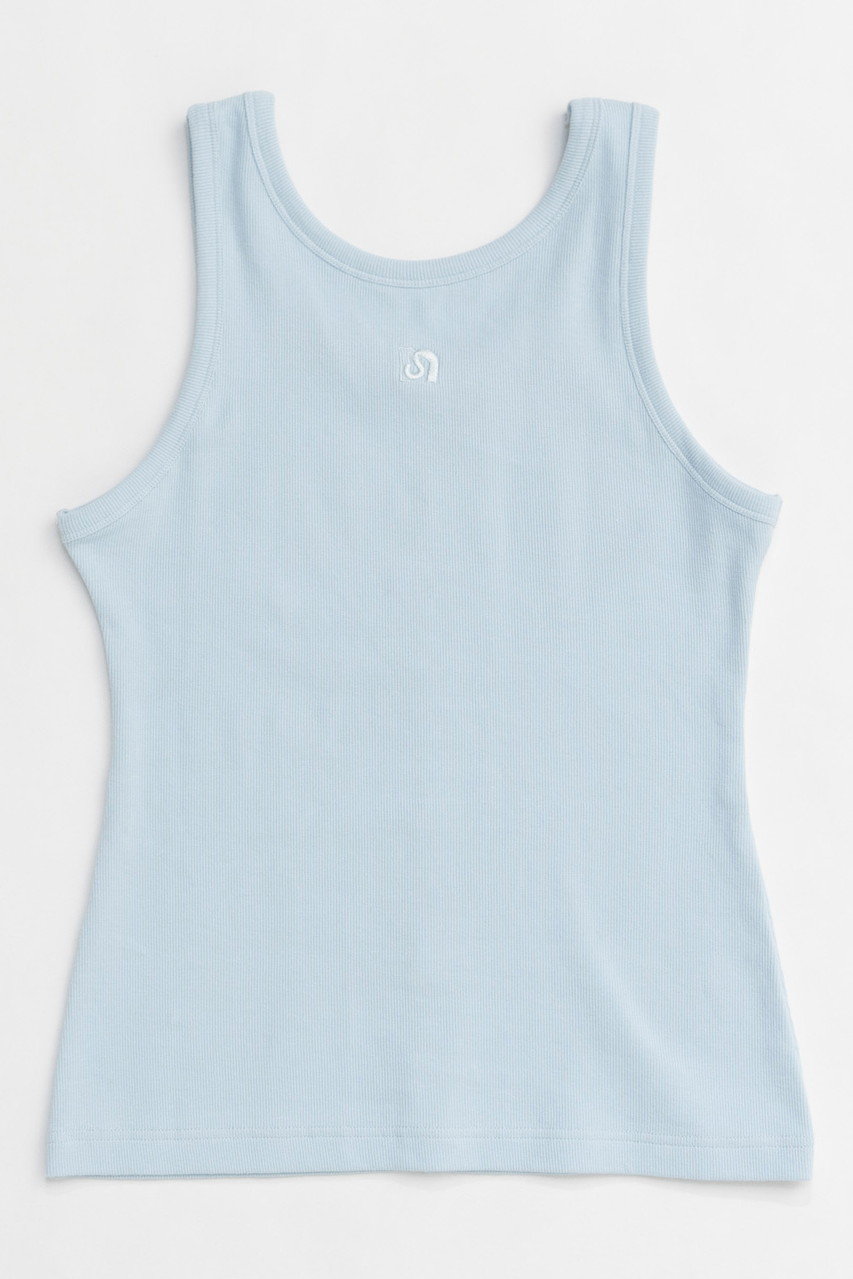 メゾンスペシャル/MAISON SPECIALの【予約販売】2WAY Neck MS Tank Top/2WAYネックMSタンクトップ(BLU(ブルー)/21251415311)