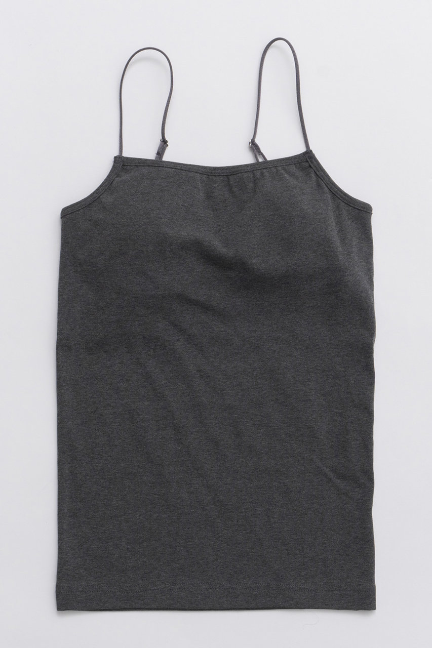 メゾンスペシャル/MAISON SPECIALの【予約販売】Narrow Strap Cup In Camisole/ナローストラップカップインキャミソール(GRY(グレー)/21251415501)