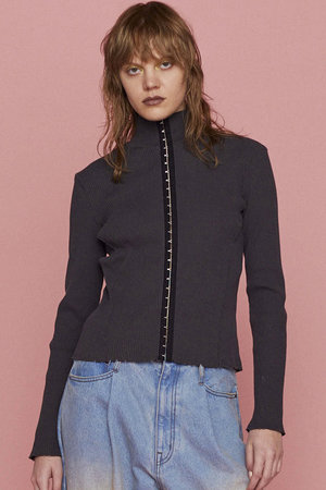 メゾンスペシャル/MAISON SPECIALの2way Damage Processing Cardigan/2WAYダメージカーディガン(110100/110104)