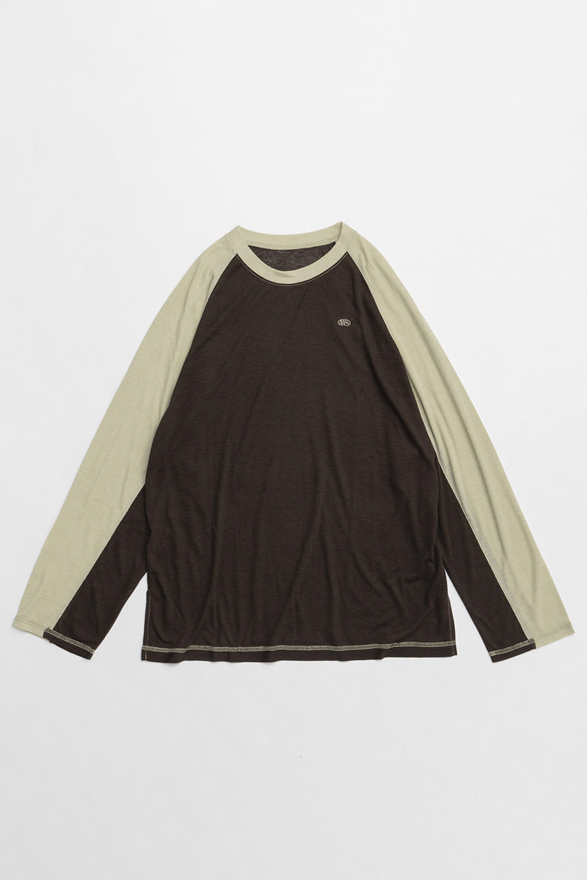 メゾンスペシャル/MAISON SPECIALの【予約販売】See-through Raglan/シースルーラグラン(BRN(ブラウン)/21251415506)