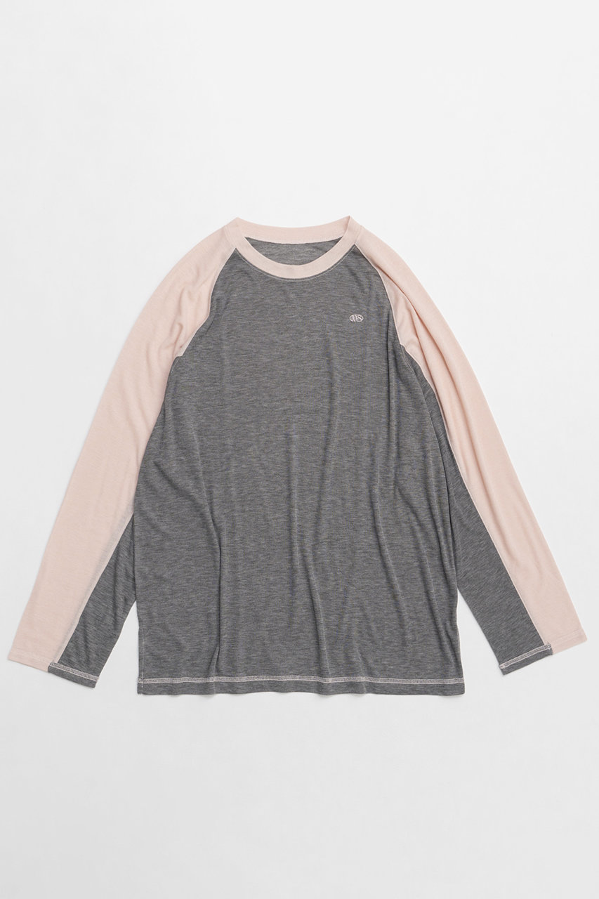 メゾンスペシャル/MAISON SPECIALの【予約販売】See-through Raglan/シースルーラグラン(GRY(グレー)/21251415506)