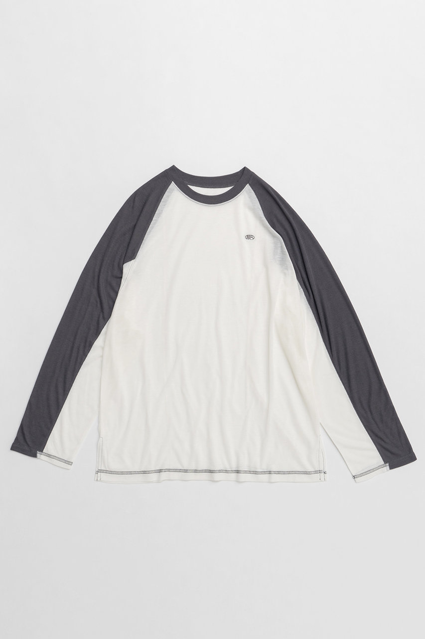 メゾンスペシャル/MAISON SPECIALの【予約販売】See-through Raglan/シースルーラグラン(O.WHT(オフホワイト)/21251415506)