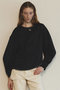 【予約販売】Cocoon Sleeve Long Sleeve T-shirt/コクーンスリーブロンTEE メゾンスペシャル/MAISON SPECIAL