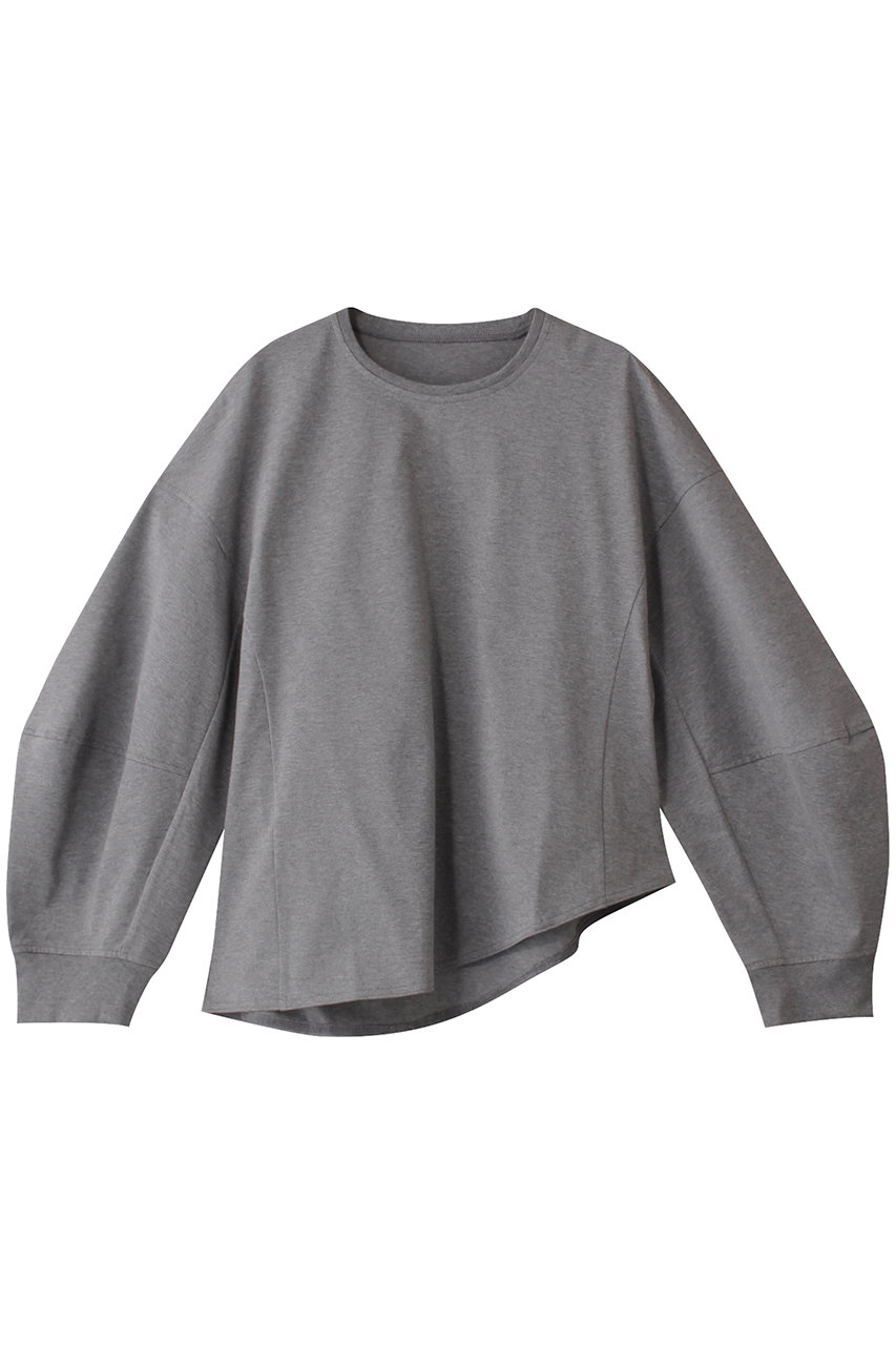 メゾンスペシャル/MAISON SPECIALの【予約販売】Cocoon Sleeve Long Sleeve T-shirt/コクーンスリーブロンTEE(GRY(グレー)/21251415801)