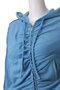 Gather Pile Fabric Short Length Hoodie/ギャザーパイルショートフーディー メゾンスペシャル/MAISON SPECIAL