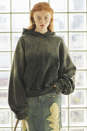 メゾンスペシャル/MAISON SPECIALのSpray Processing Oversized Hoodie/スプレーオーバーフーディー(110100/110105)