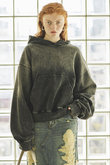 Spray Processing Oversized Hoodie/スプレーオーバーフーディー