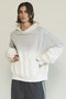 Spray Processing Oversized Hoodie/スプレーオーバーフーディー メゾンスペシャル/MAISON SPECIAL