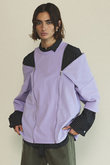 Shoulder Zip Design T-shirt/ショルダージップＴシャツ