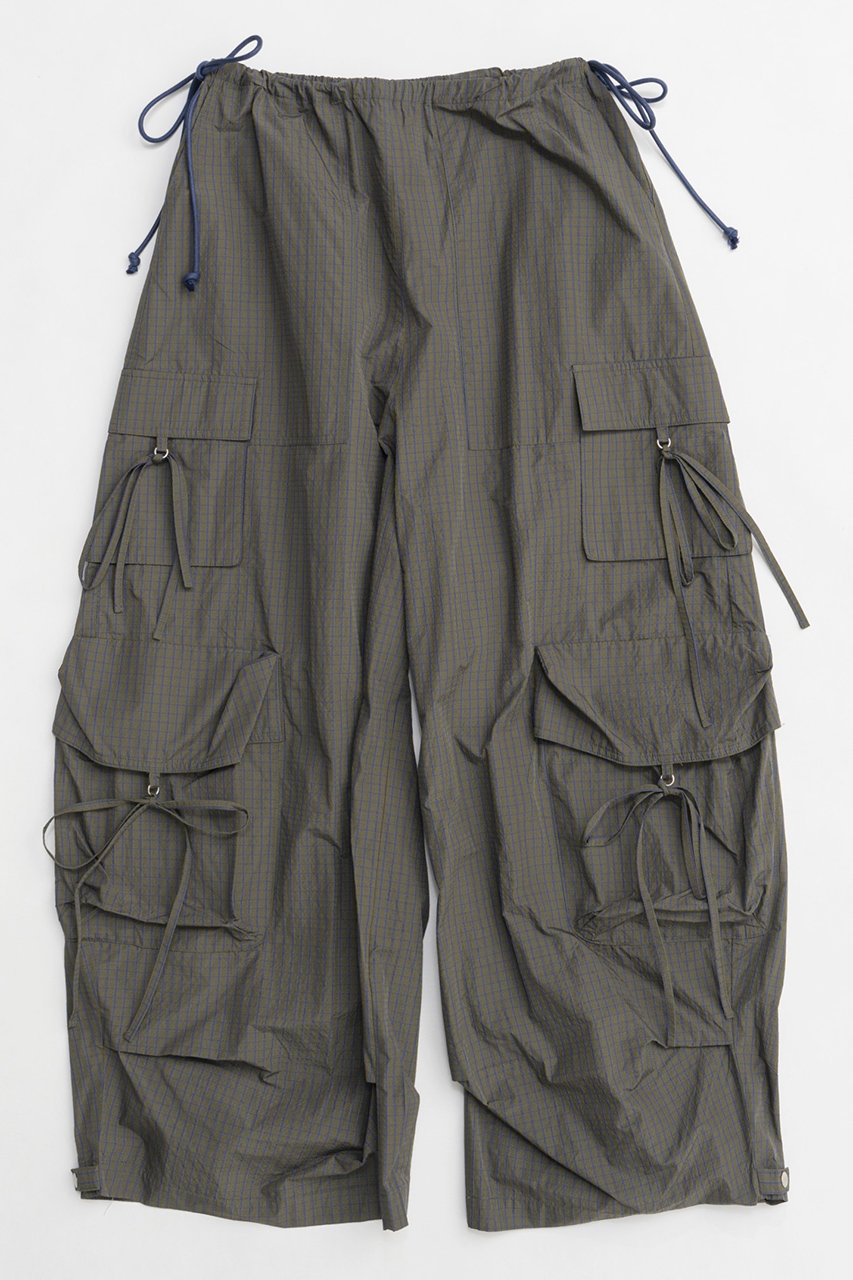 メゾンスペシャル/MAISON SPECIALの【予約販売】Ribbon Design Cargo Pants/リボンカーゴパンツ(KHK(カーキ)/21251465202)