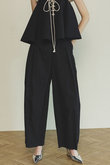 Waist Pleats Cocoon Pants/ウエストプリーツコクーンパンツ