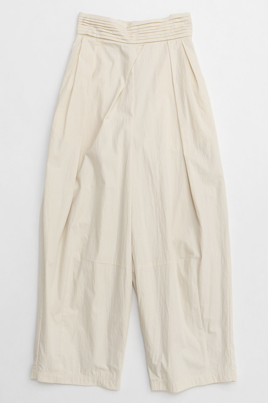 メゾンスペシャル/MAISON SPECIALの【予約販売】Waist Pleats Cocoon Pants/ウエストプリーツコクーンパンツ(IVR(アイボリー)/21251465206)