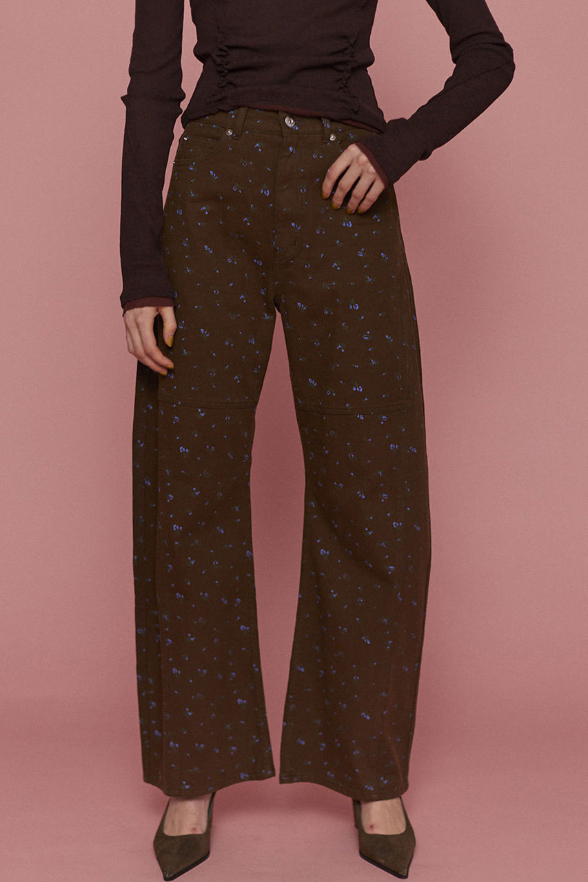 MAISON SPECIAL(メゾンスペシャル)｜Small Floral Pattern Curve