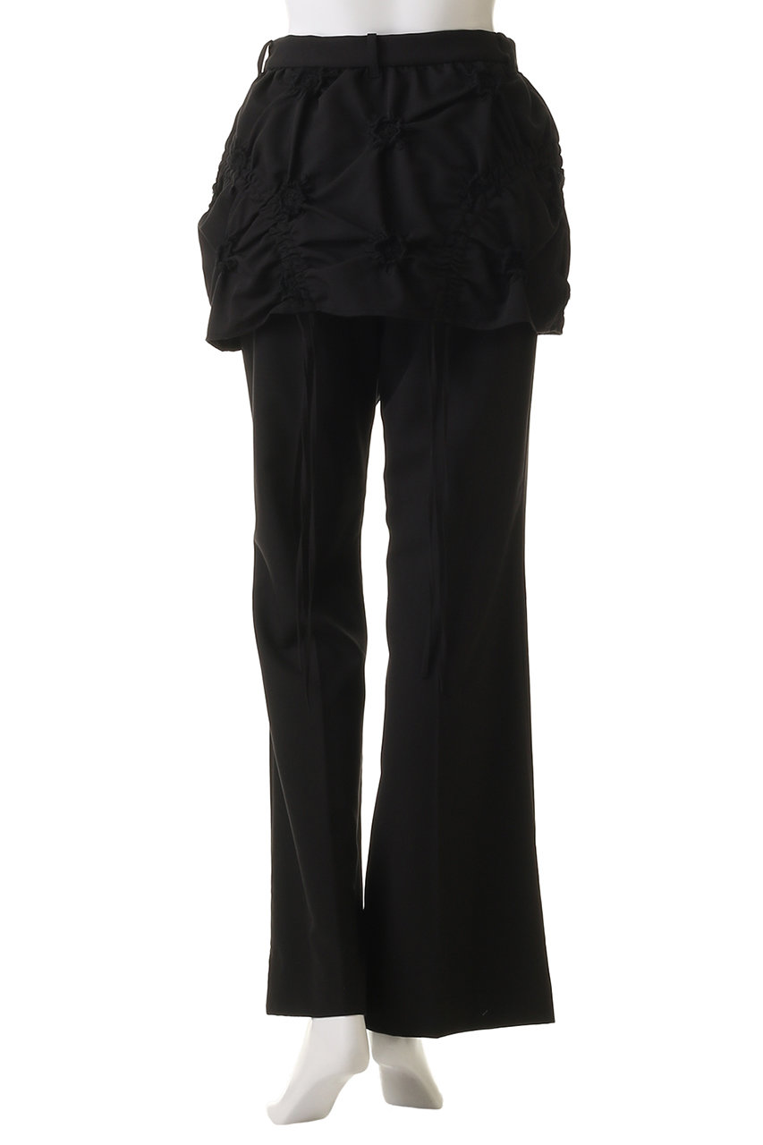 MAISON SPECIAL(メゾンスペシャル)｜Shirring Mini Skirt Pants