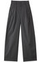 Two Tuck Curve Wide Tapered Pants/2タックカーブワイドテーパードパンツ メゾンスペシャル/MAISON SPECIAL C.GRY(チャコールグレー)